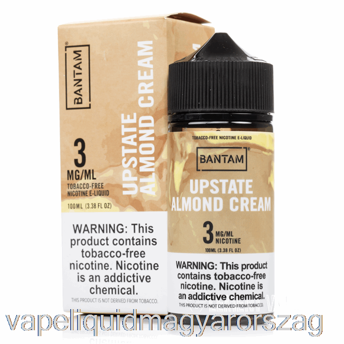 Upstate Mandulakrém - Bantam Vape - 100 Ml 0 Mg Vape E Cigi